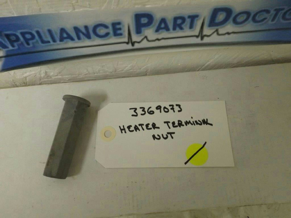 KENMORE WHIRLPOOL DISHWASHER 3369073 HEATER TERMINAL NUT USED KENMORE WHIRLPOOL DISHWASHER 3369073 HEATER TERMINAL NUT USED